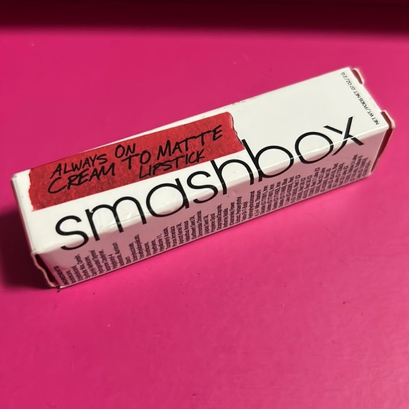 Brand new in box, Smashbox lipstick “always on cream to matte lipstick in Fresca - Picture 2 of 7
